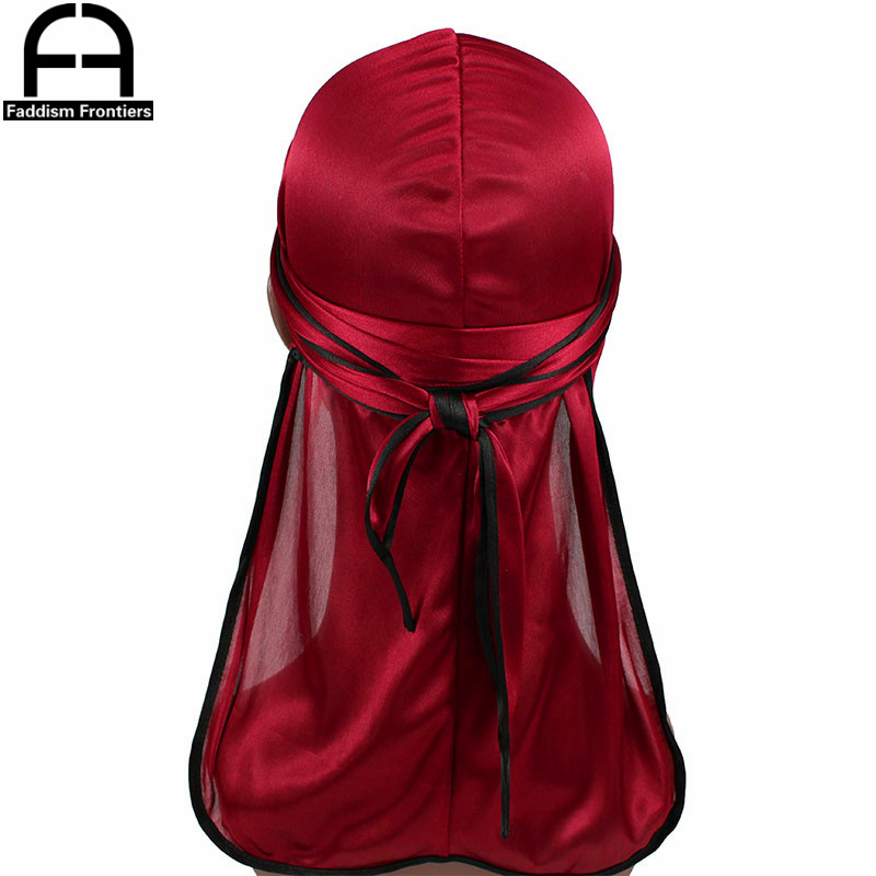 Men'S Fashion With Hat - Durags en Satin pour Hommes, Vêtements