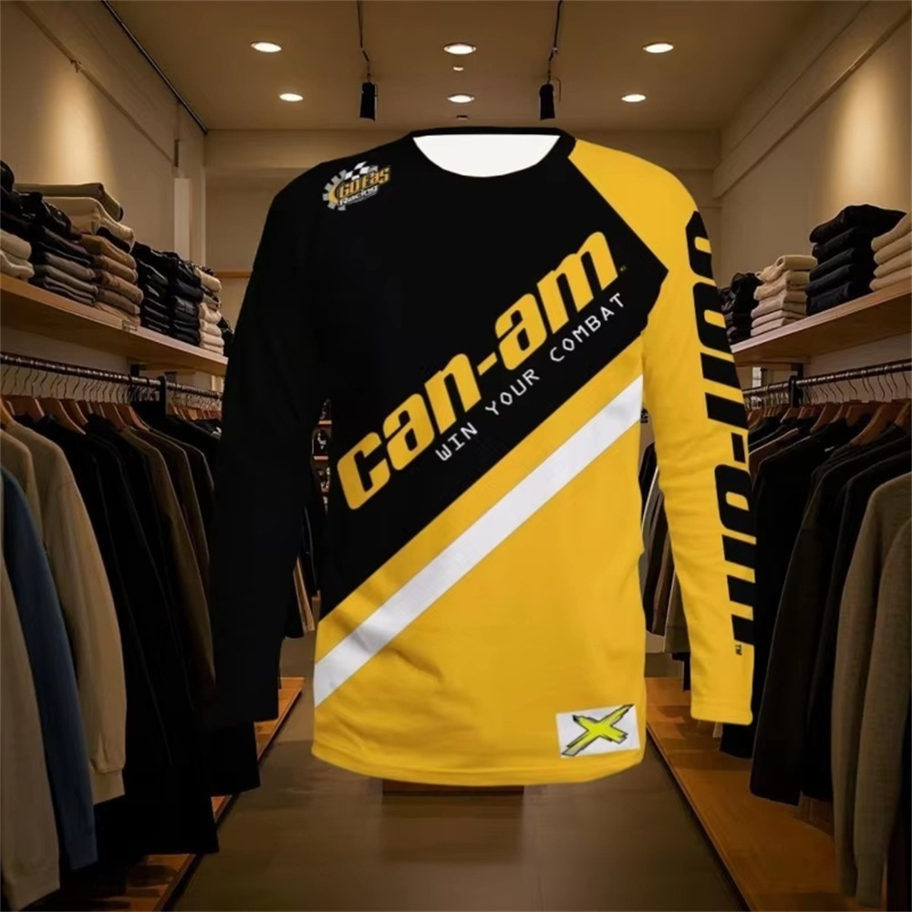 Men'S Fashion T Shirts - T-shirt de course de moto à