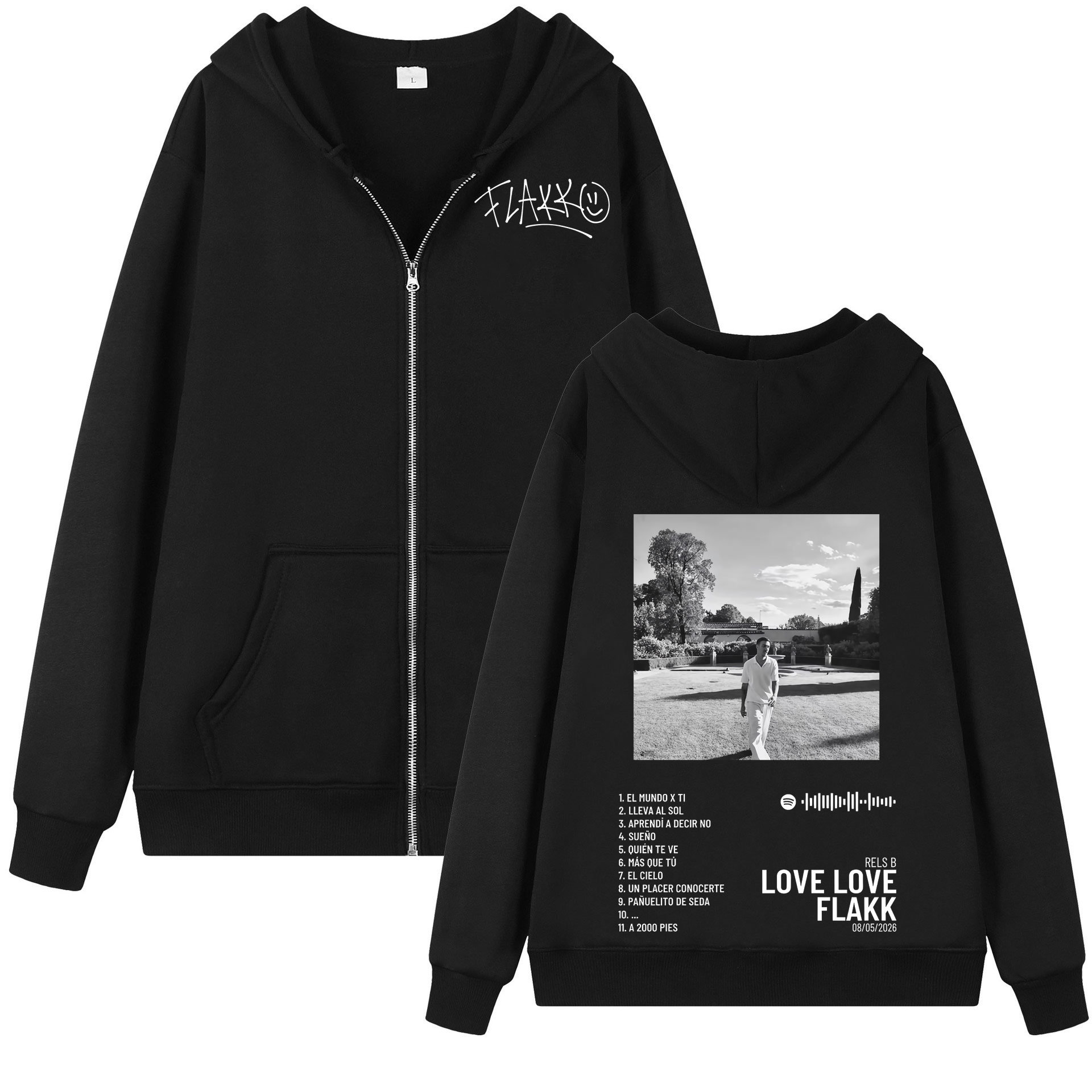 Sweat à capuche zippé graphiqu - Mens Fashion Zip Up Hoodies avis et prix