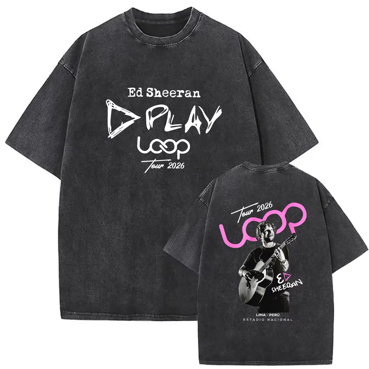 T-shirt en coton à col rond, e - Poster Men Fashion avis et prix