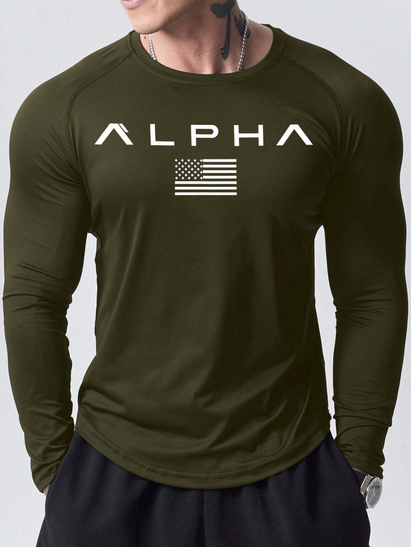 Nouveau T-shirt à manches long - Men'S Fashion T Shirts avis et prix