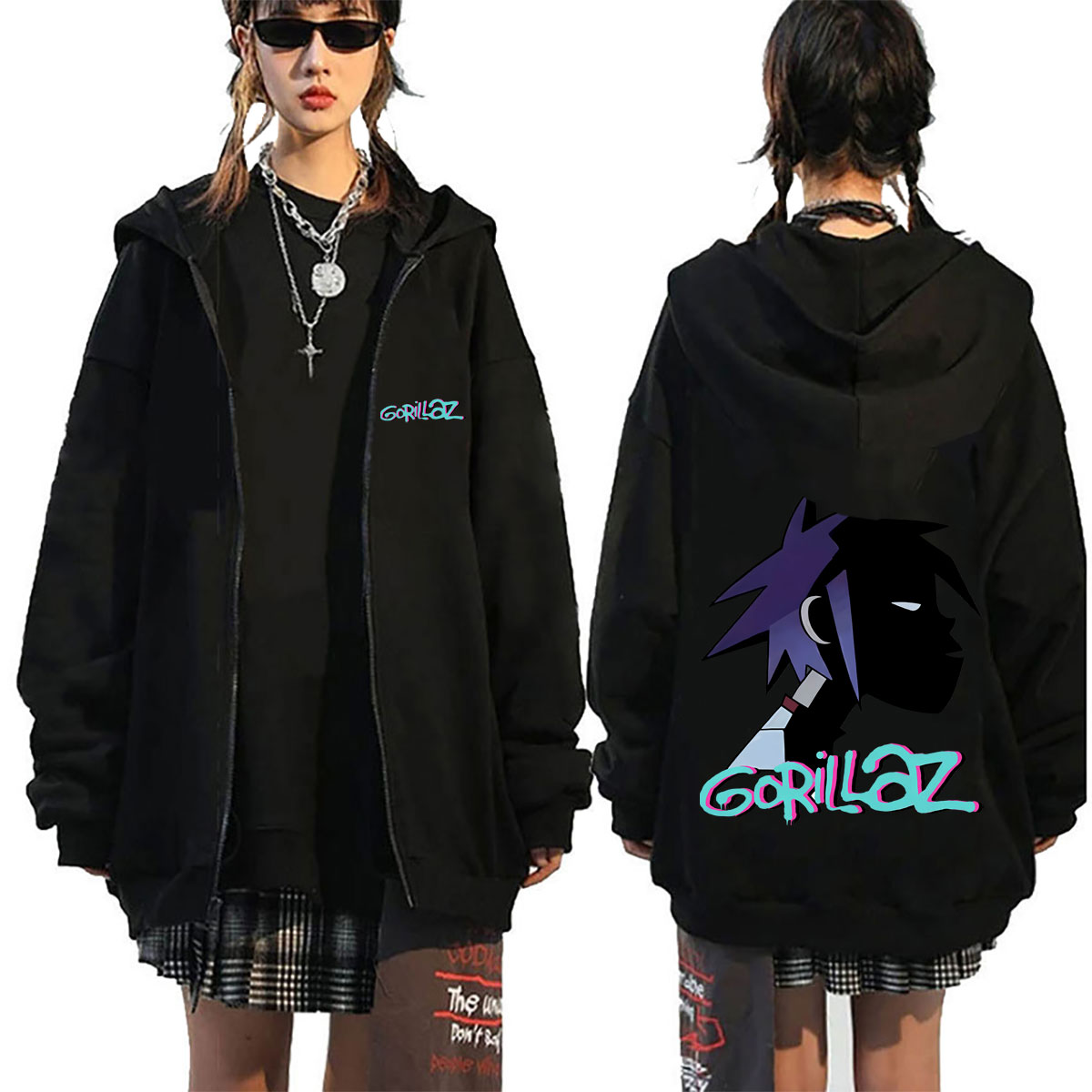 Sweat à capuche zippé avec mot - Mens Fashion Zip Up Hoodies avis et prix