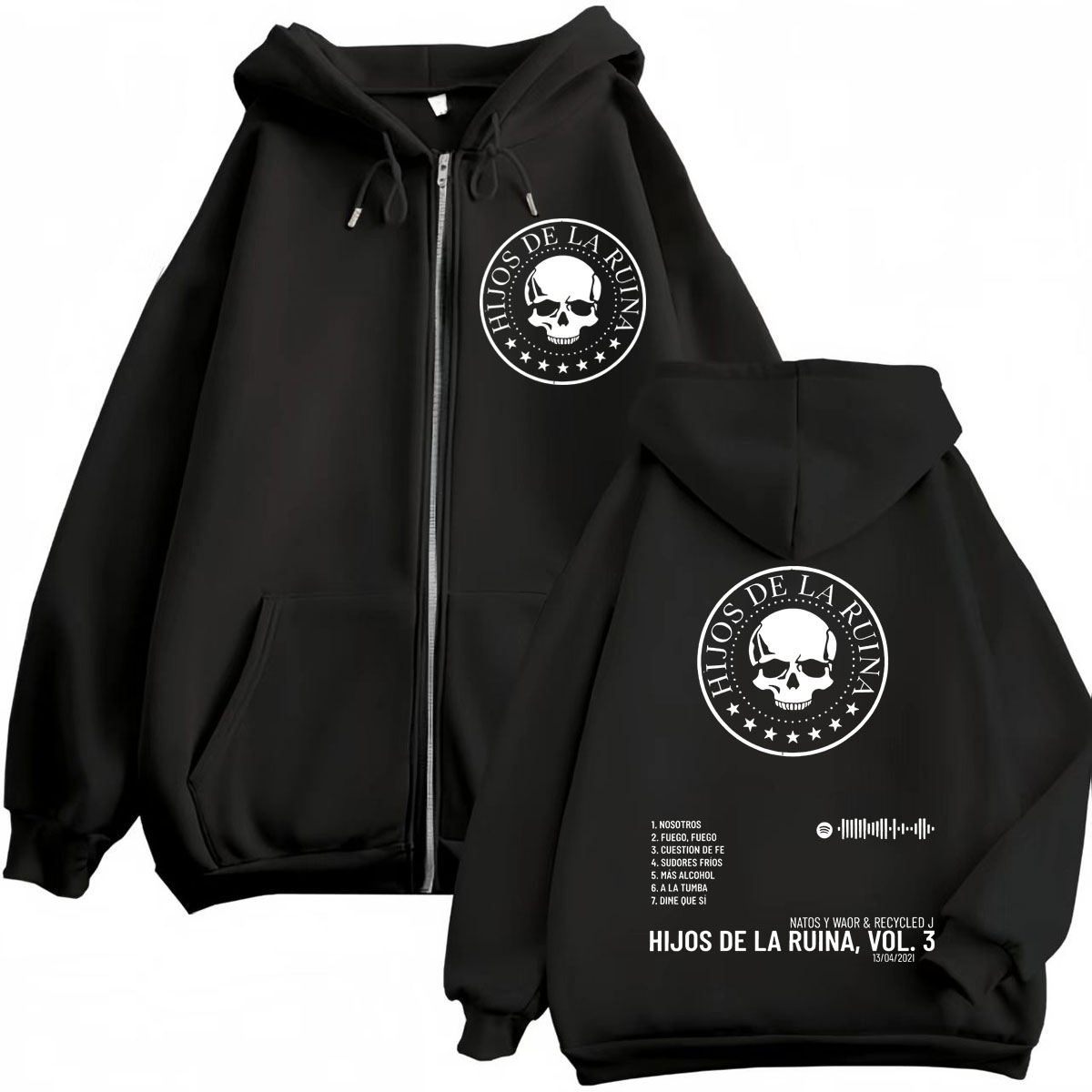 Sweat-shirt à capuche zippé po - Mens Fashion Zip Up Hoodies avis et prix