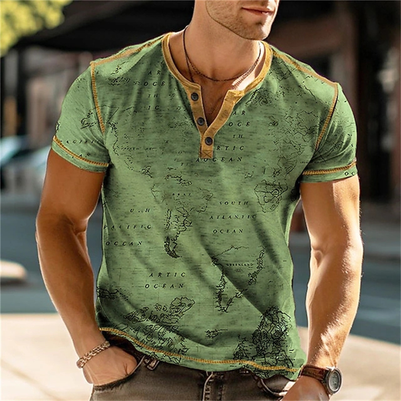 Chemises Henry pour hommes, t- - Mens Fashion Clothes avis et prix