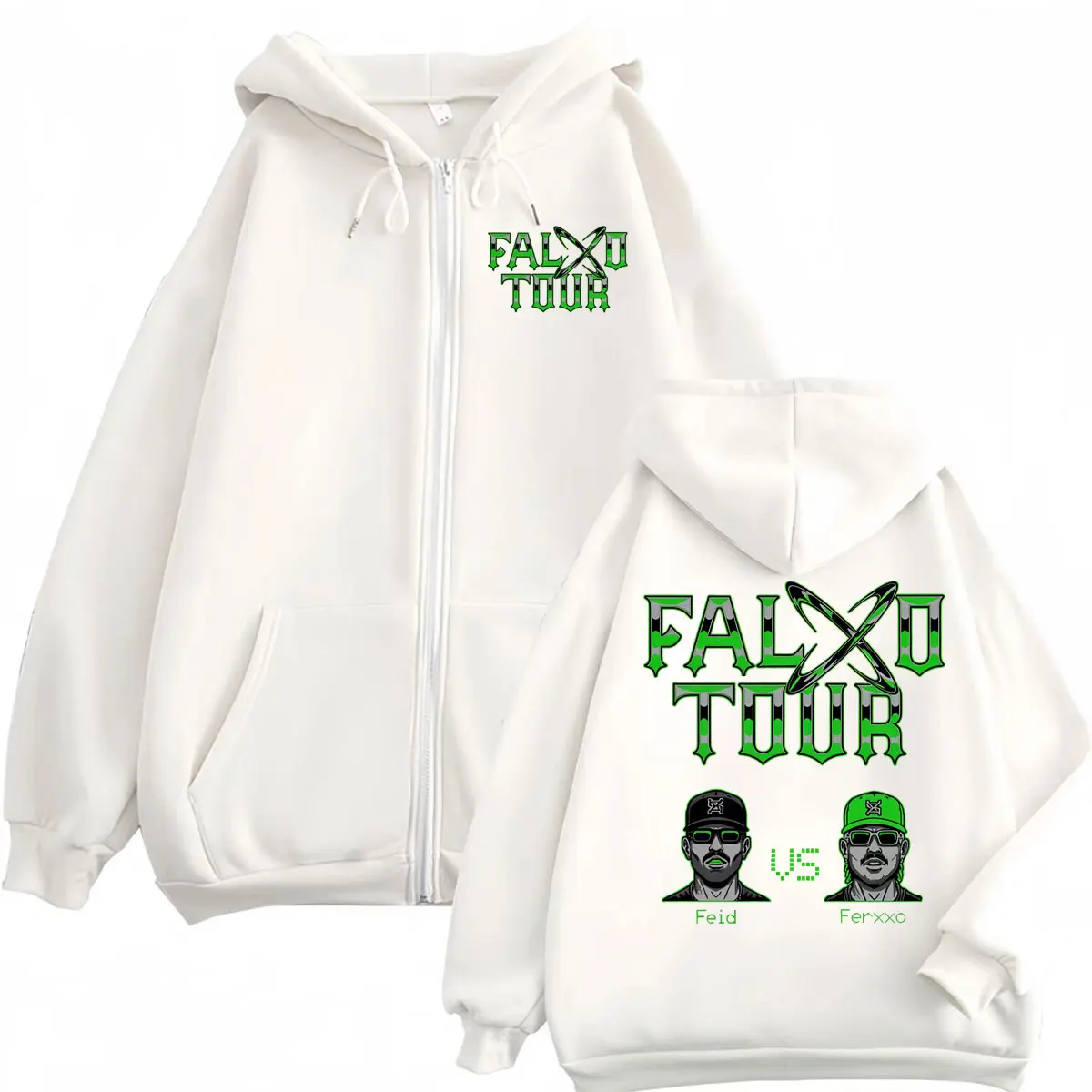 Sweat à capuche zippé Feid Vs  - Mens Fashion Zip Up Hoodies avis et prix